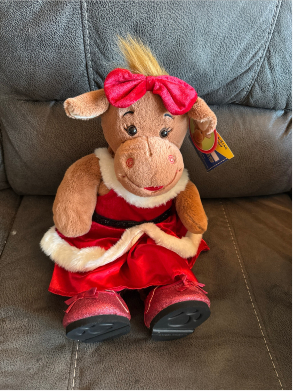 NWT Build-A-Bear Workshop Stuffed Animal Holly Moose & Complete Set of Clothing